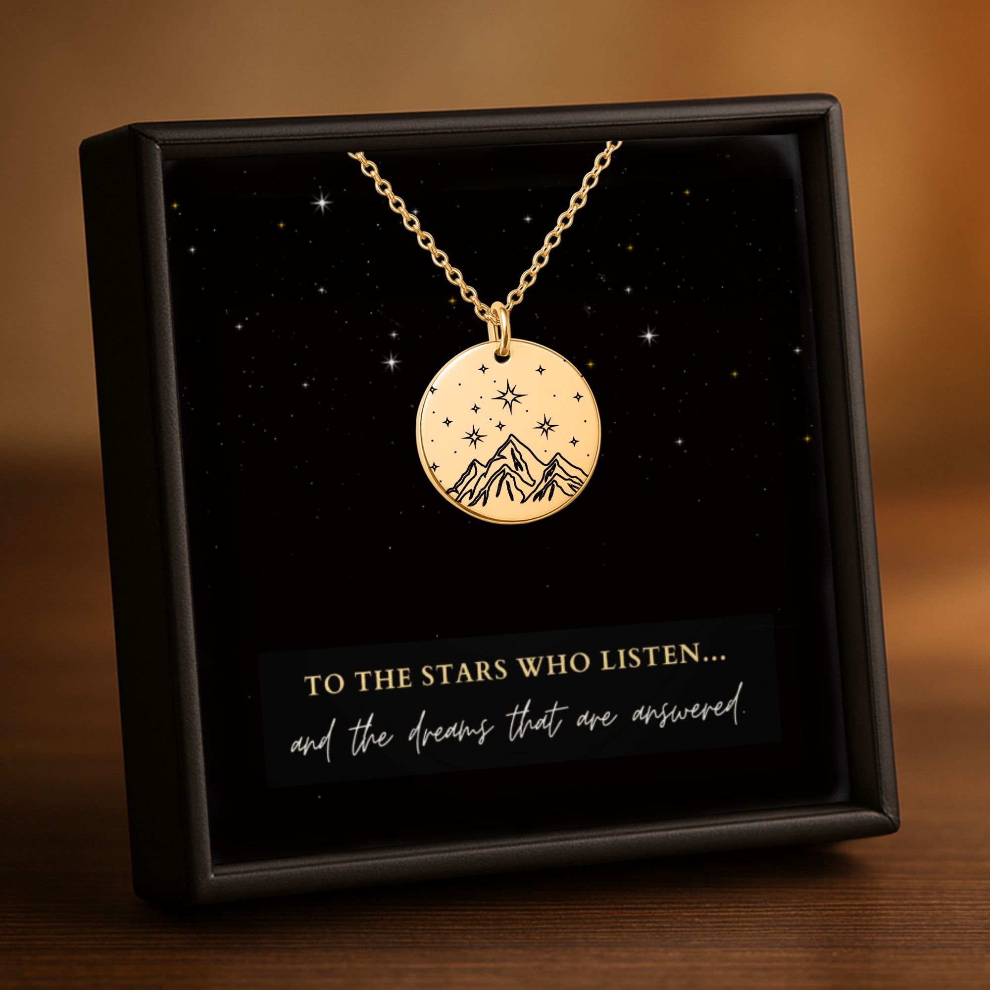 ACOTAR Necklace, Personalized ACOTAR Merch, Throne Of Glass, ACOTAR Jewelry, Acotar Gift, Bookish Gift, City Of Starlight, Book Lover Gift - Image 1